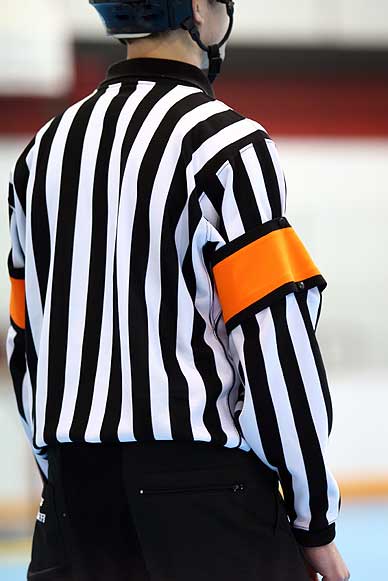 Referees benefit from flatter radius rockers